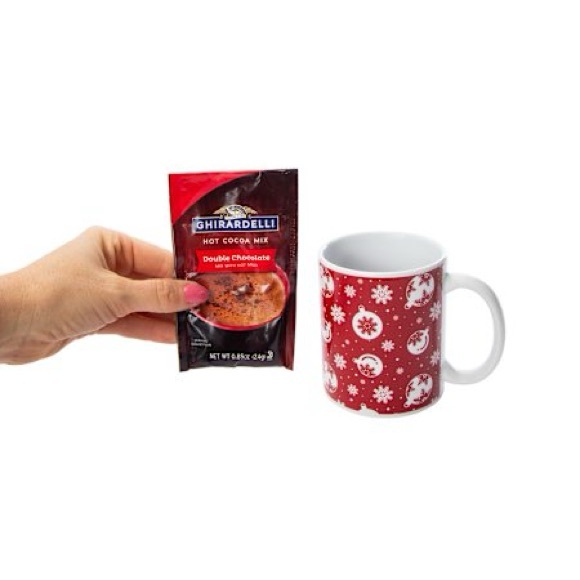 NWT Ghirardelli Hot Cocoa Mix & Mug Gift Set of 2 - Picture 3 of 4